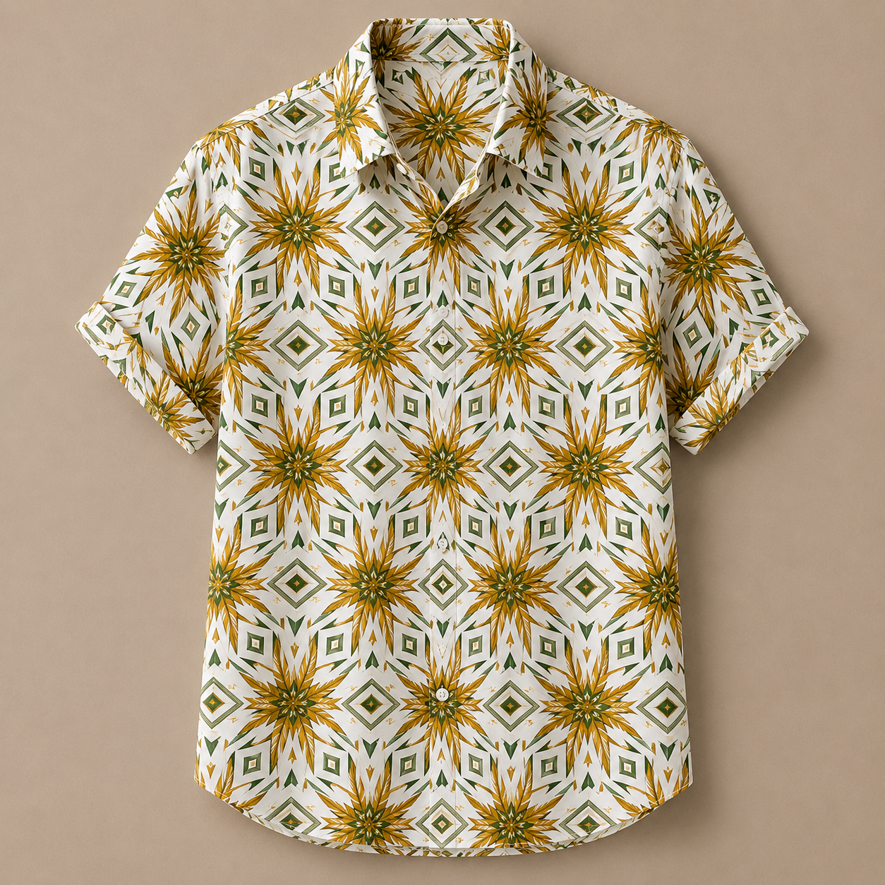 Vintage Retro Shirt Men’s Design Button Shirt Chaosbornwear