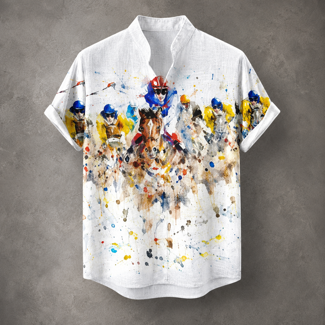 Vintage Retro Shirt Men’s Design Button Shirt Chaosbornwear