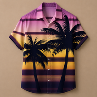 Vintage Retro Shirt Men’s Design Button Shirt Chaosbornwear