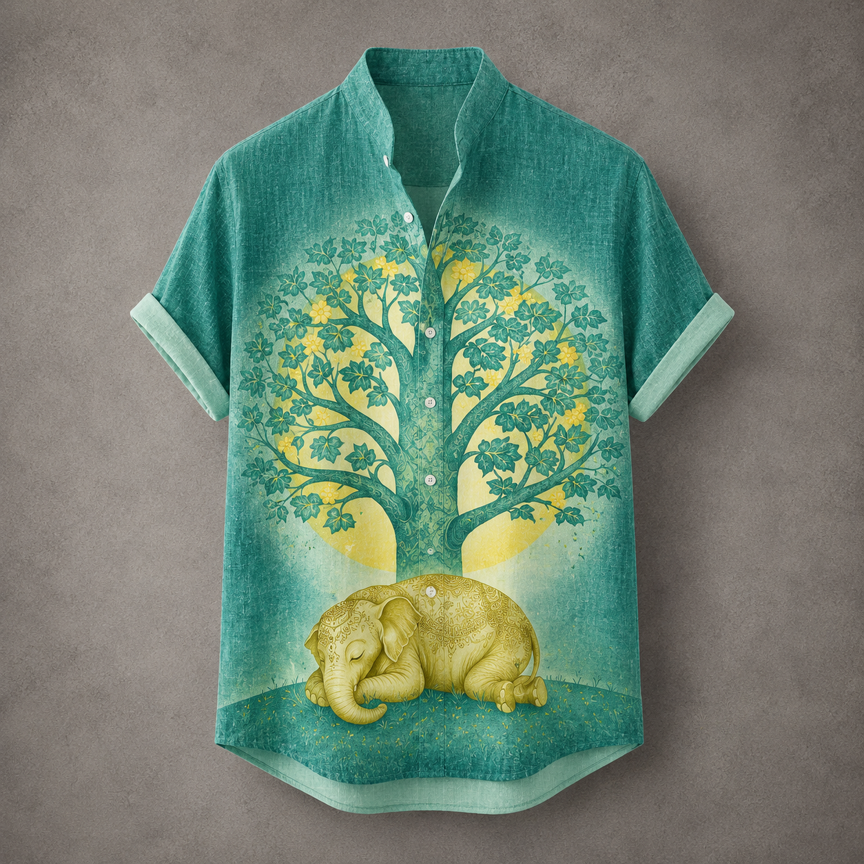 Vintage Retro Shirt Men’s Design Button Shirt Chaosbornwear
