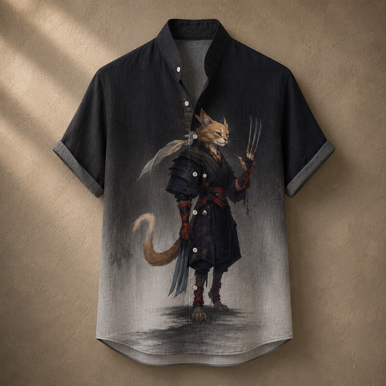 Vintage Retro Shirt Men’s Design Button Shirt Chaosbornwear