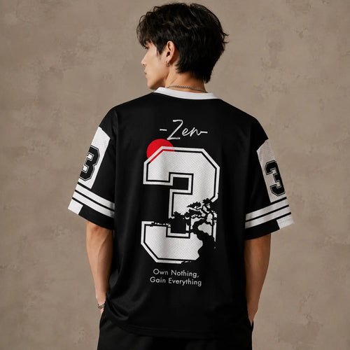 Zen Bonsai Kanji Jersey Shirt Own Nothing Gain Everything 3 Chaosbornwear